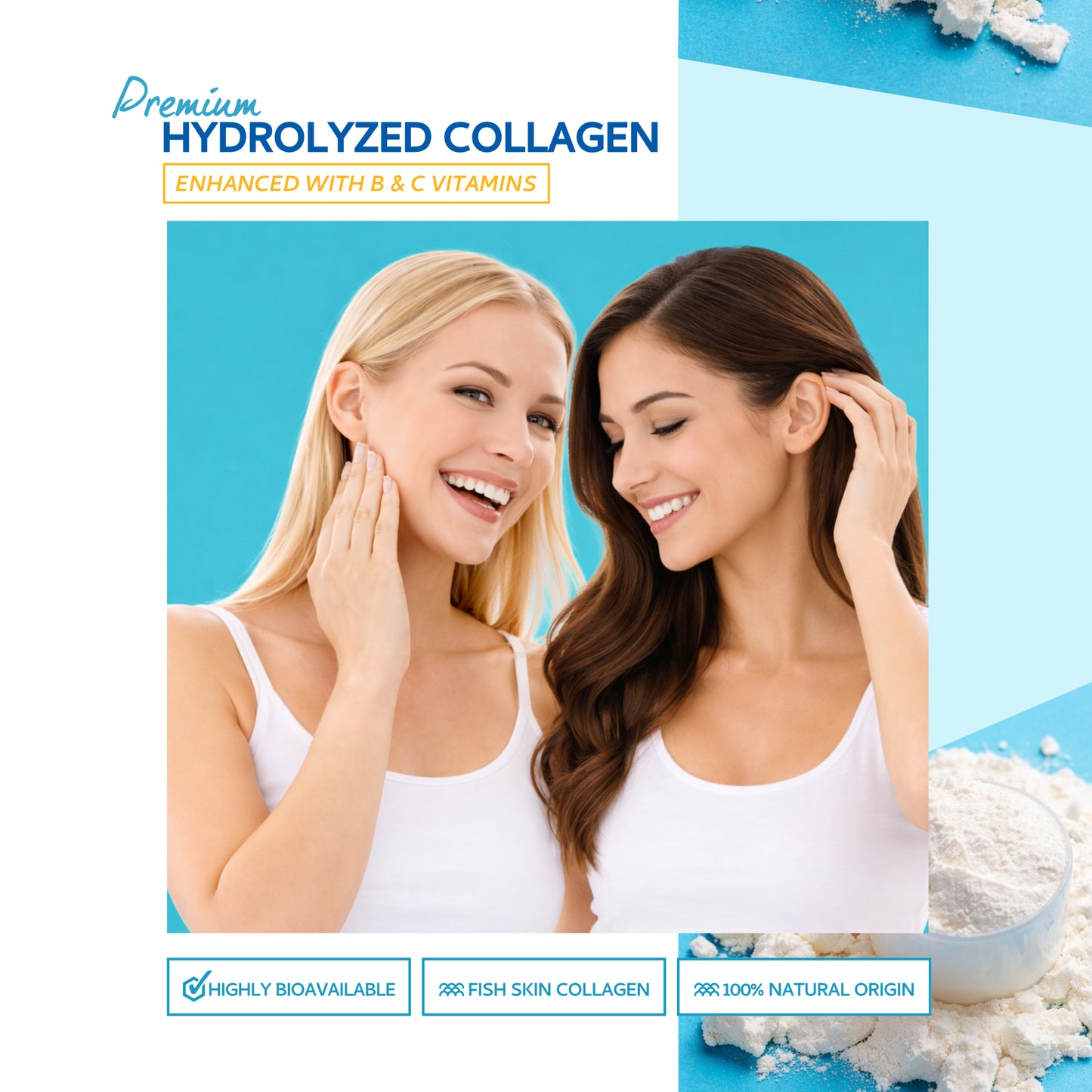 Marine Collagen with Hyaluronic Acid – 300g | 30 Servings